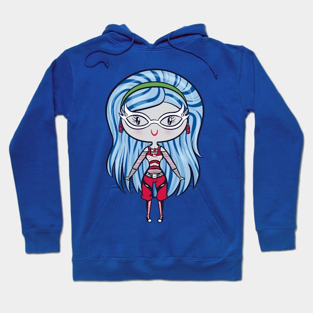 Ghoul Girl: Lil' CutiEs Hoodie by Ellador